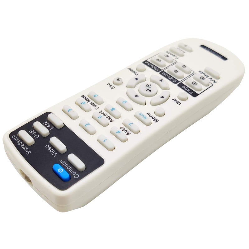 INTECHING 2173589 Projector Remote Control for Epson BrightLink 675Wi/ 675Wi+/ 680Wi/ 685Wi/ 685Wi+/ 695Wi/ 695Wi+/ 696Ui/ 710Ui, PowerLite 670/ 675W/ 680/ 685W/ 700U - Image 3
